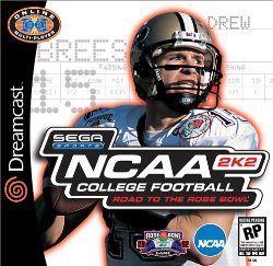 cover art for NCAA Football 2k2