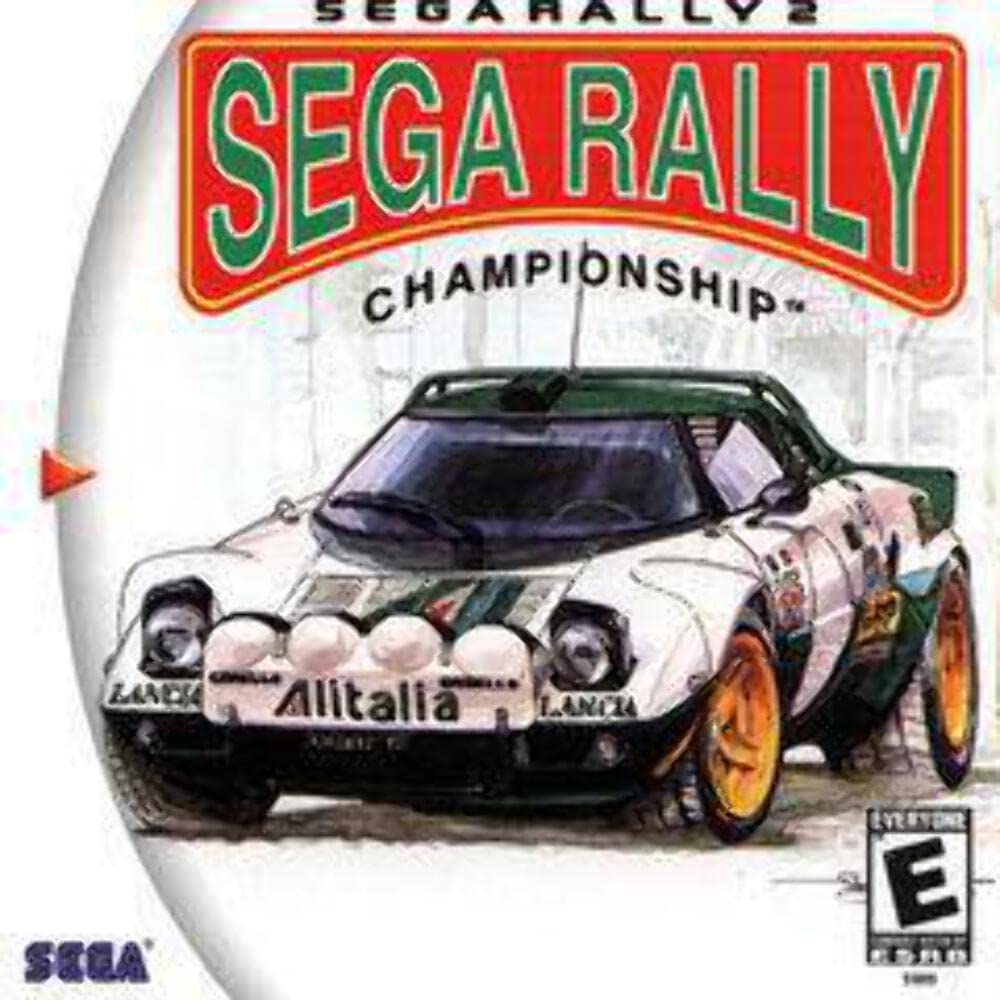 cover art for Sega Rally 2