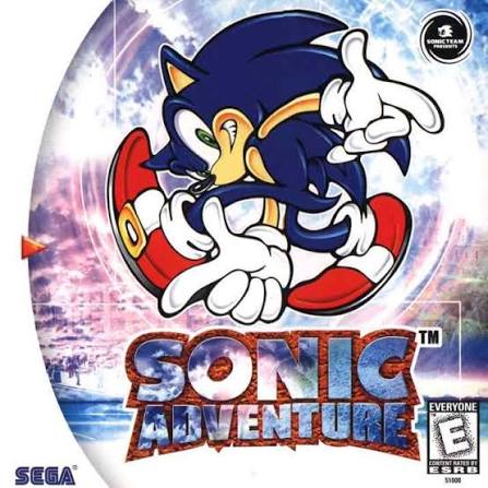 cover art for Sonic Adventure