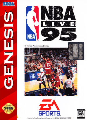 cover art for NBA Live 1995