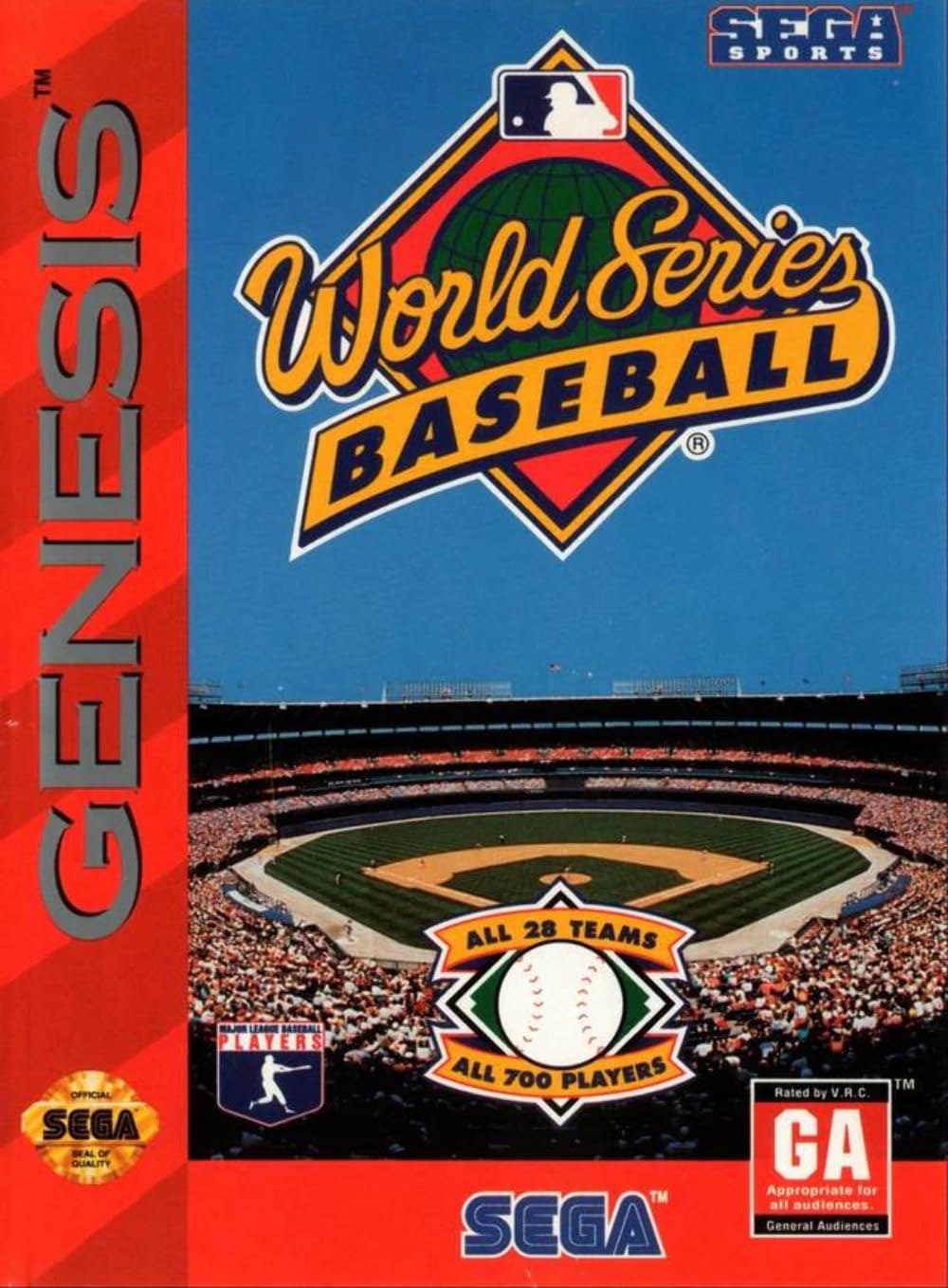 cover art for World Series Baseball