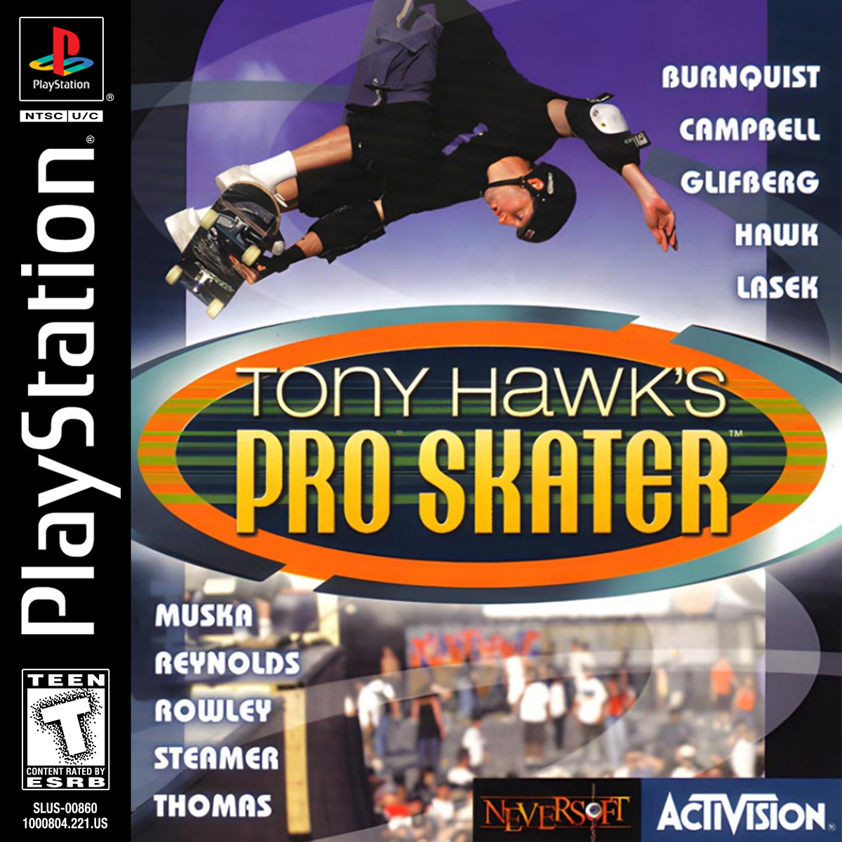 cover art for Tony Hawk's Pro Skater