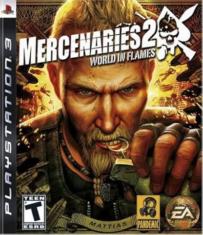 cover art for Mercenaries 2 World in Flames
