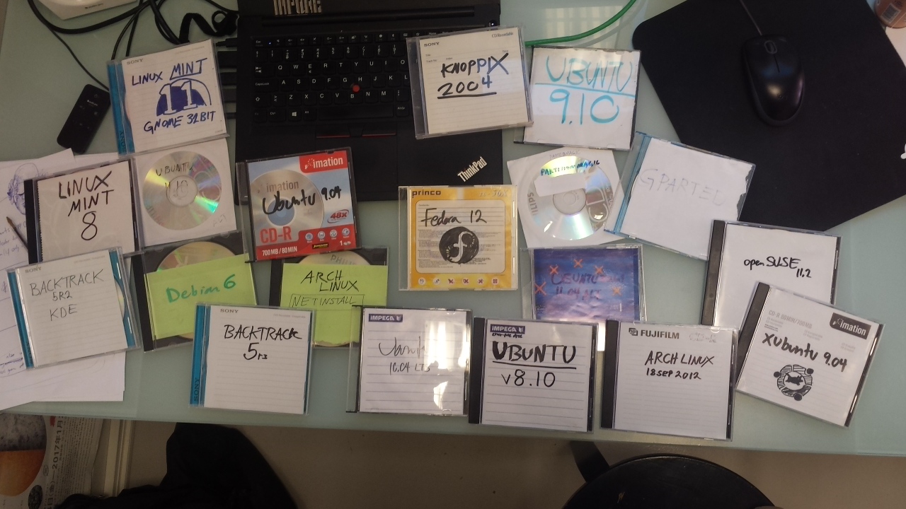 screenshot of a linux terminal displaying key system information