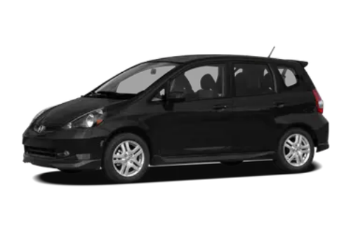 a png of a first generation Honda Fit on a transparent background